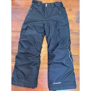 Columbia Omni Tech “Out Grown” Kids Size 8 Waterproof Black Snow Pants